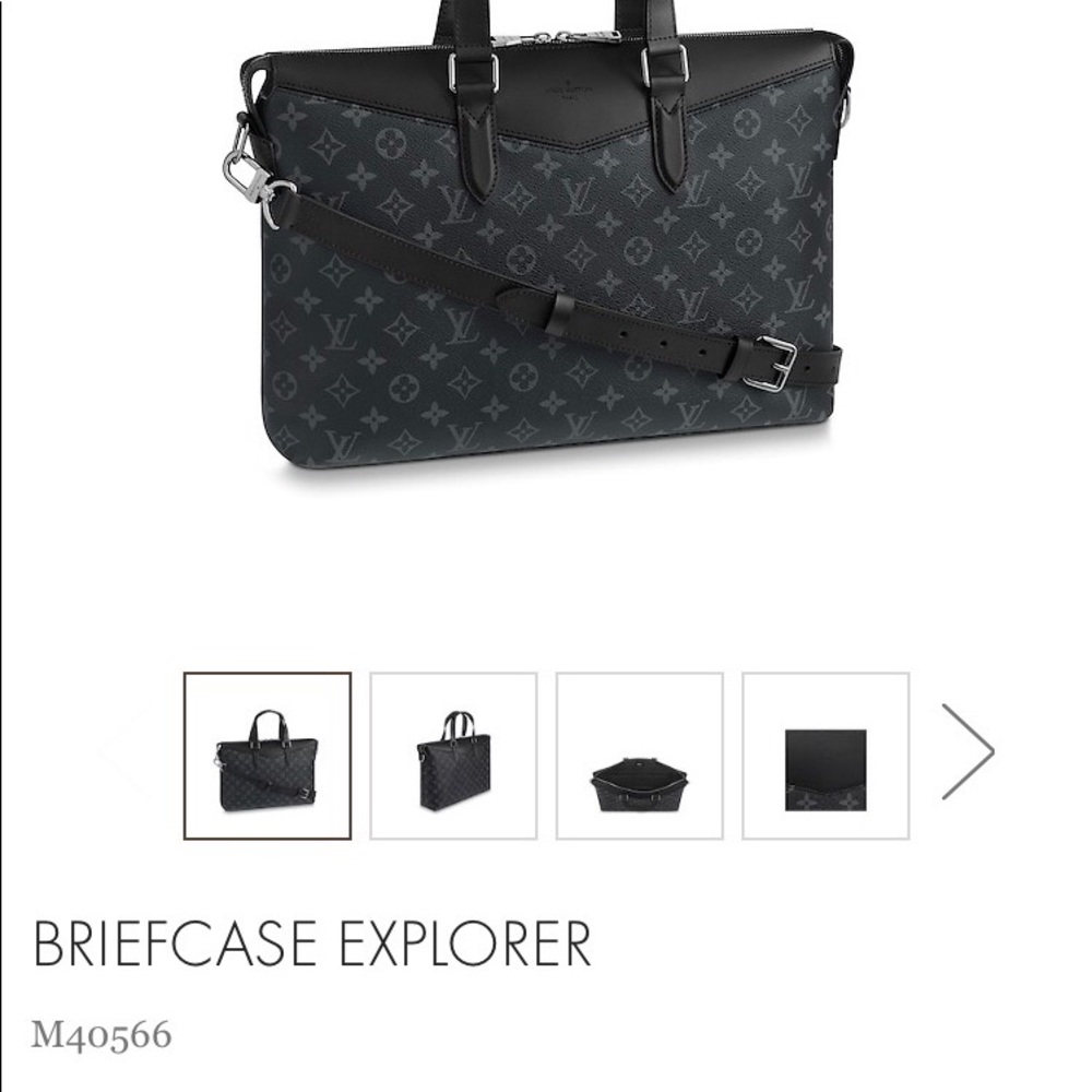 SOLDDD LOUIS VUITTON BRIEFCASE EXPLORER